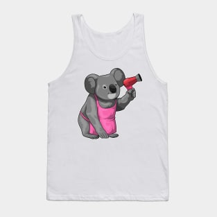 Koala Hairdresser Hair dryer Tank Top